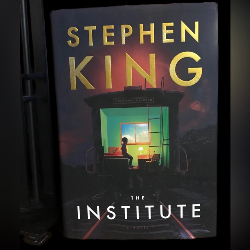 Stephen King “The Institute” paperback - Black & Green Cover